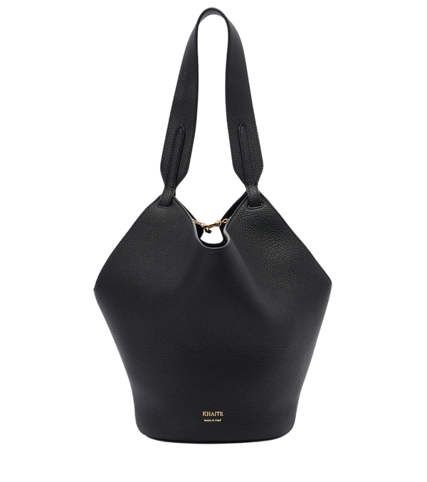 Khaite Lotus Mini leather tote bag