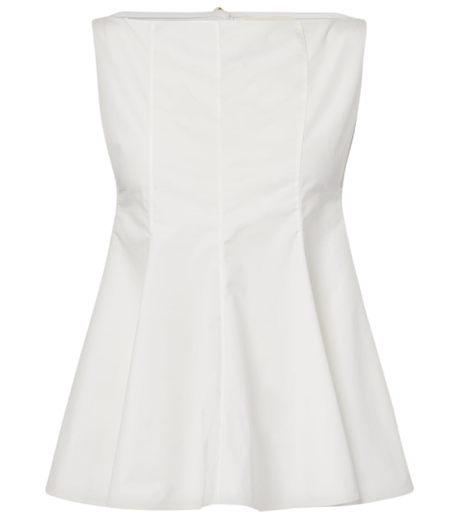 Top de algodón Marita de Khaite