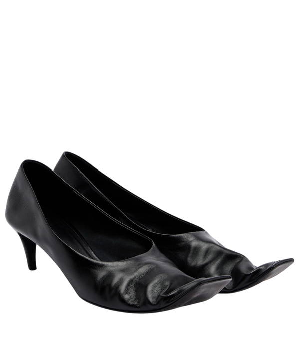 Khaite Marlene leather pumps