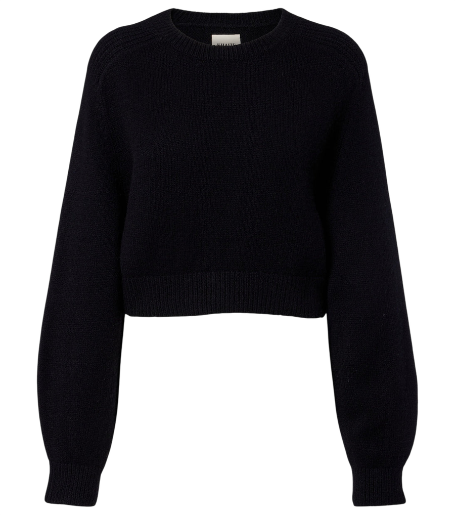 Khaite Masie cropped wool and cashmere sweater