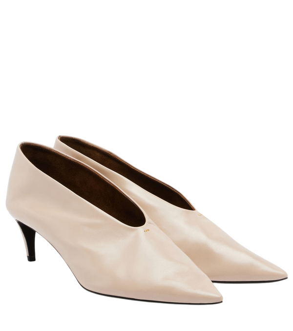 Khaite Sapatos de couro Miriam