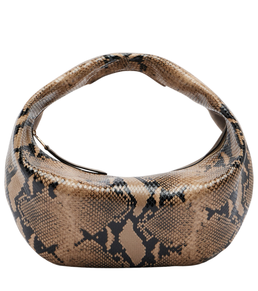 Khaite Olivia Medium snake-effect leather tote bag