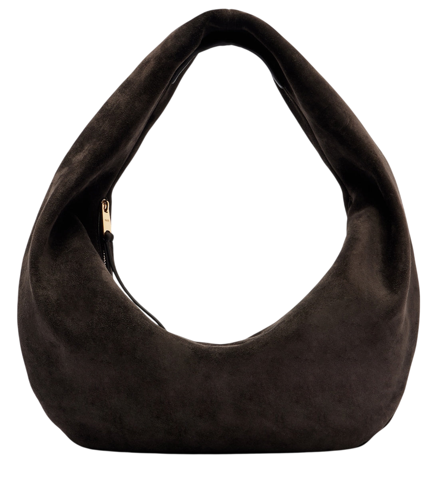 Khaite Olivia Medium suede shoulder bag