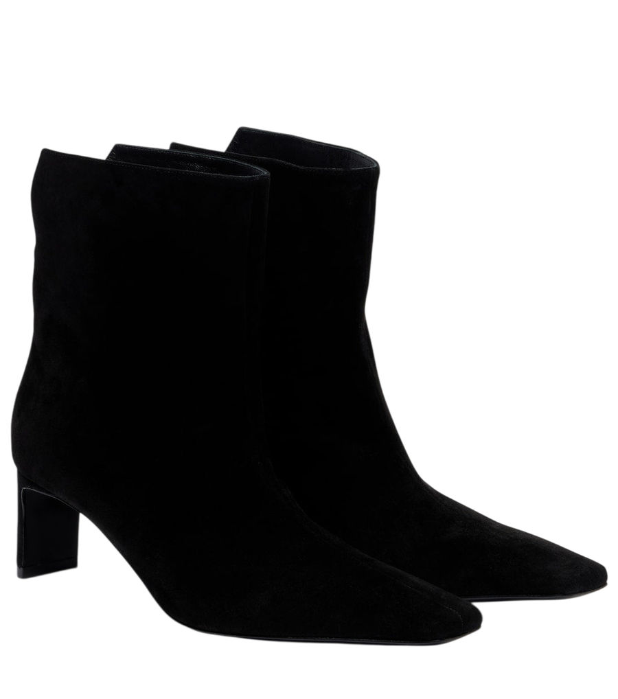 Khaite Ona 55 suede ankle boots