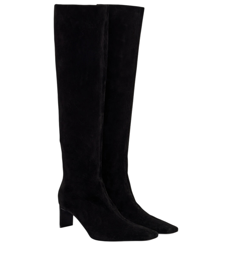 Khaite Ona 55 suede knee-high boots