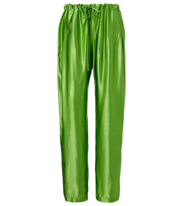 Khaite Rohen satin wide-leg pants