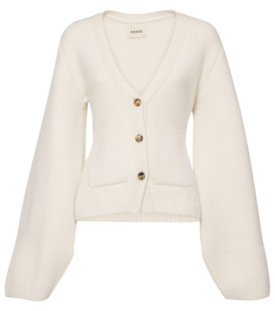 Khaite Scarlet cashmere cardigan