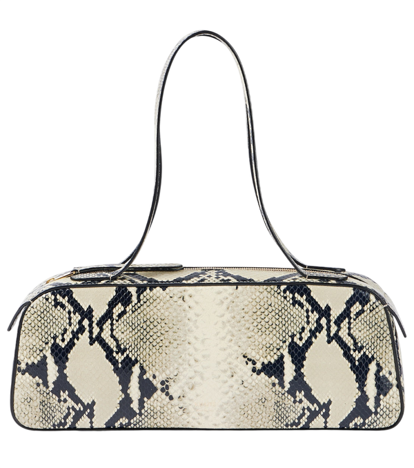 Khaite Simona snake-effect leather shoulder bag