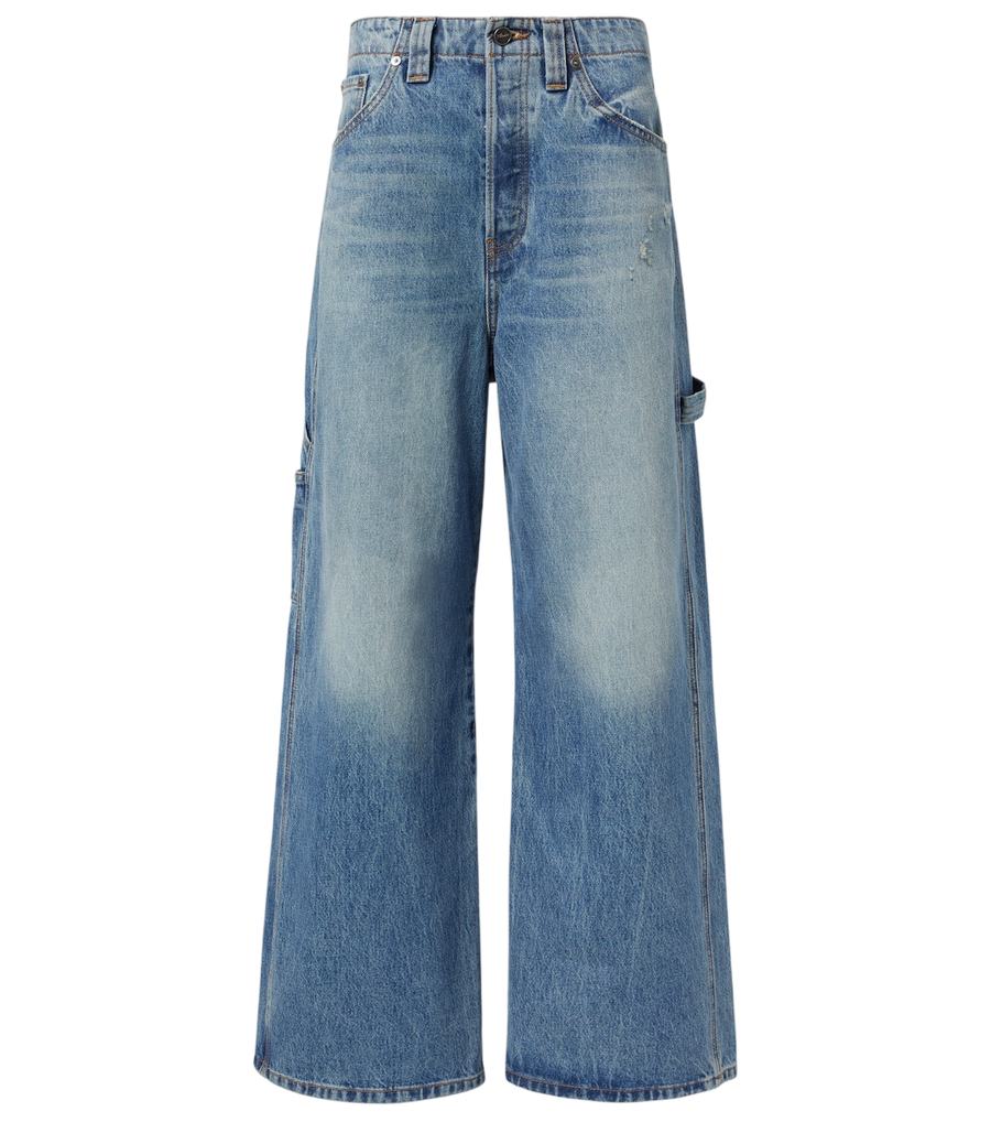 Jeans a gamba larga Sowen Khaite