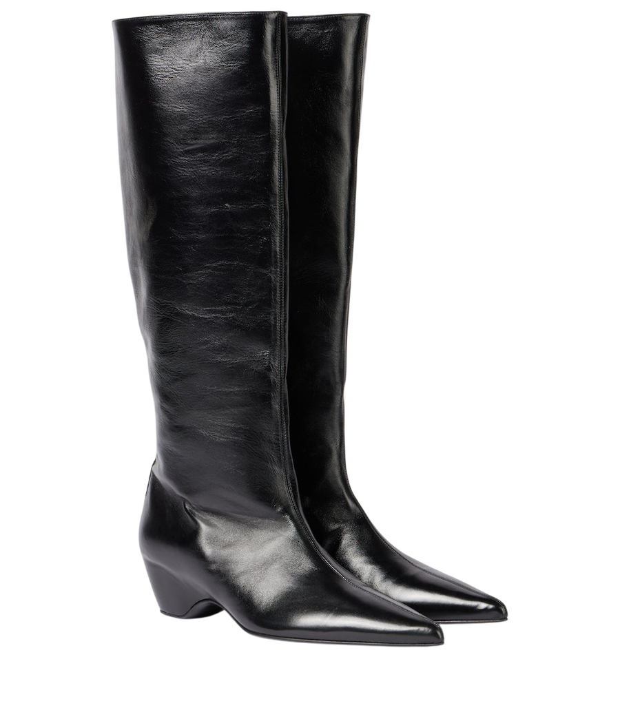 Khaite Sybil 40 leather knee-high boots