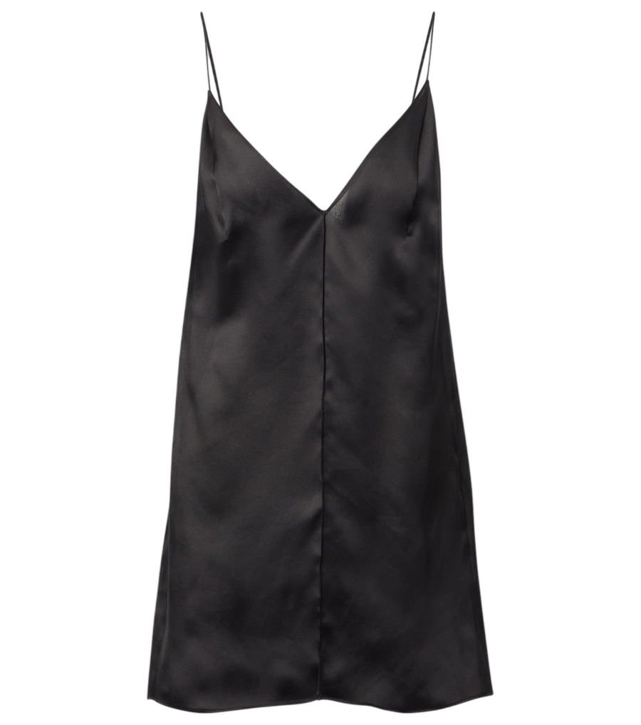 Top de organza de seda Talsie de Khaite
