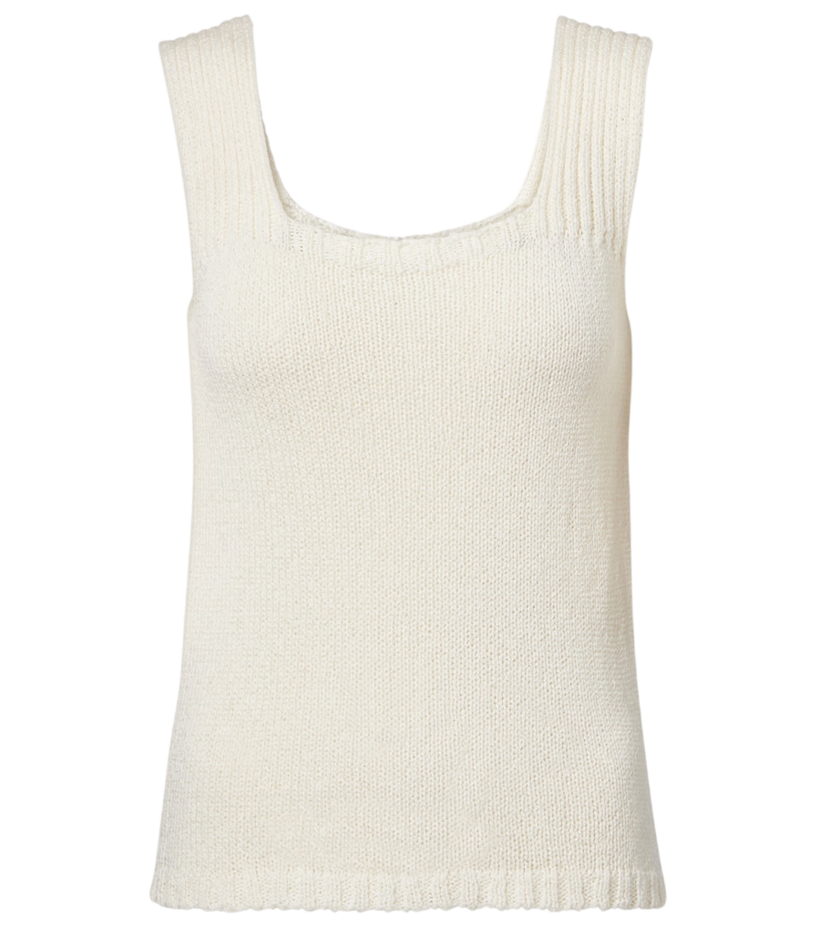 Khaite Wil knitted cotton top
