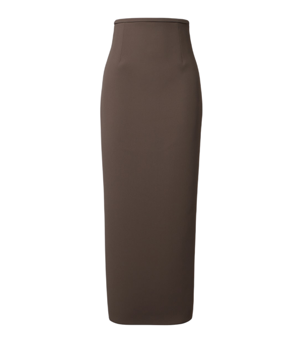 Khaite Winton crêpe maxi skirt