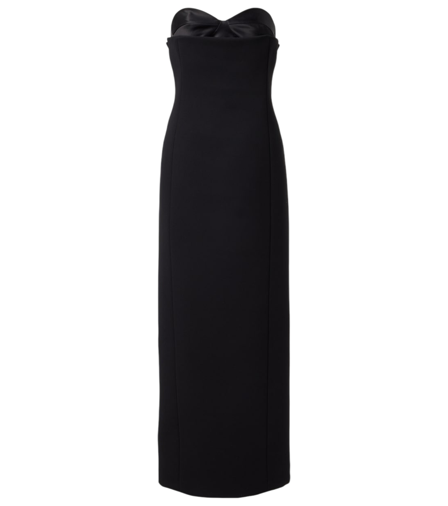 Khaite Yael crêpe maxi dress