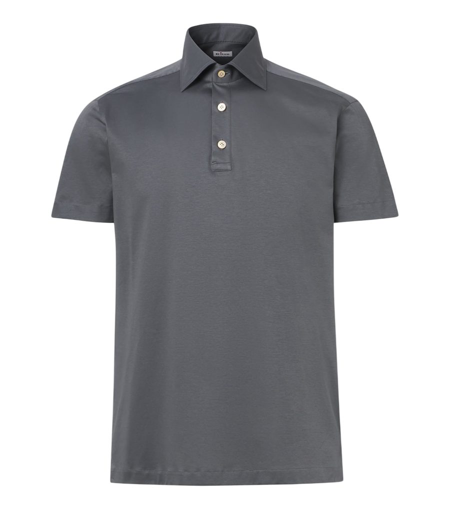 Kiton Cotton jersey polo shirt