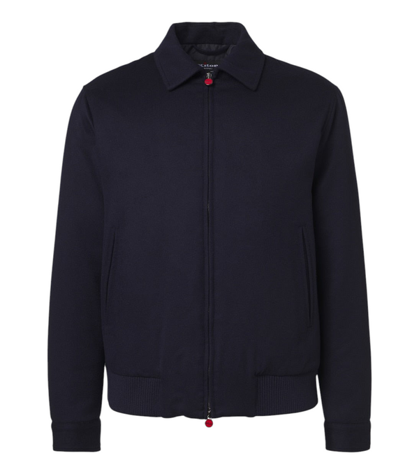 Kiton Wool bomber jacket