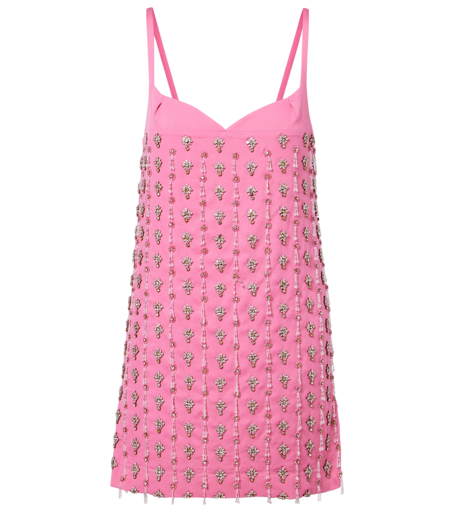 Là Fuori Night Siren embellished minidress