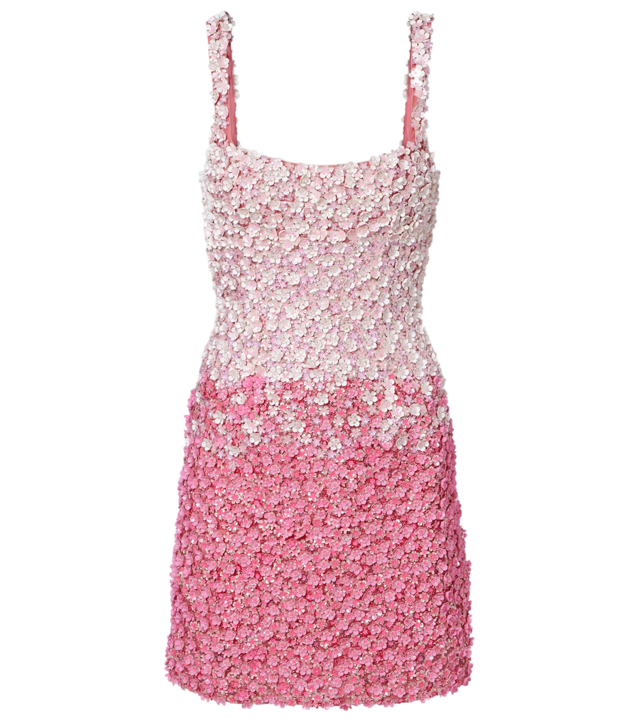 Là Fuori Sequined ombré minidress