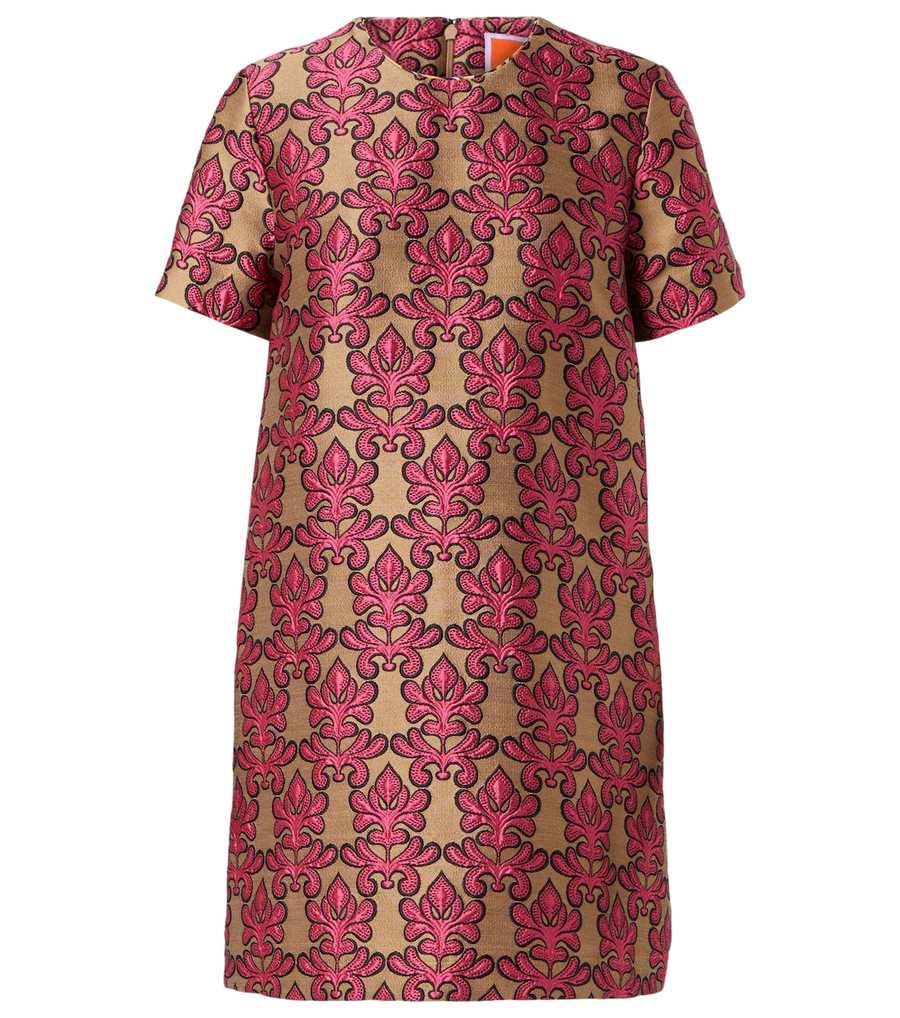 La DoubleJ Mini Swing jacquard minidress