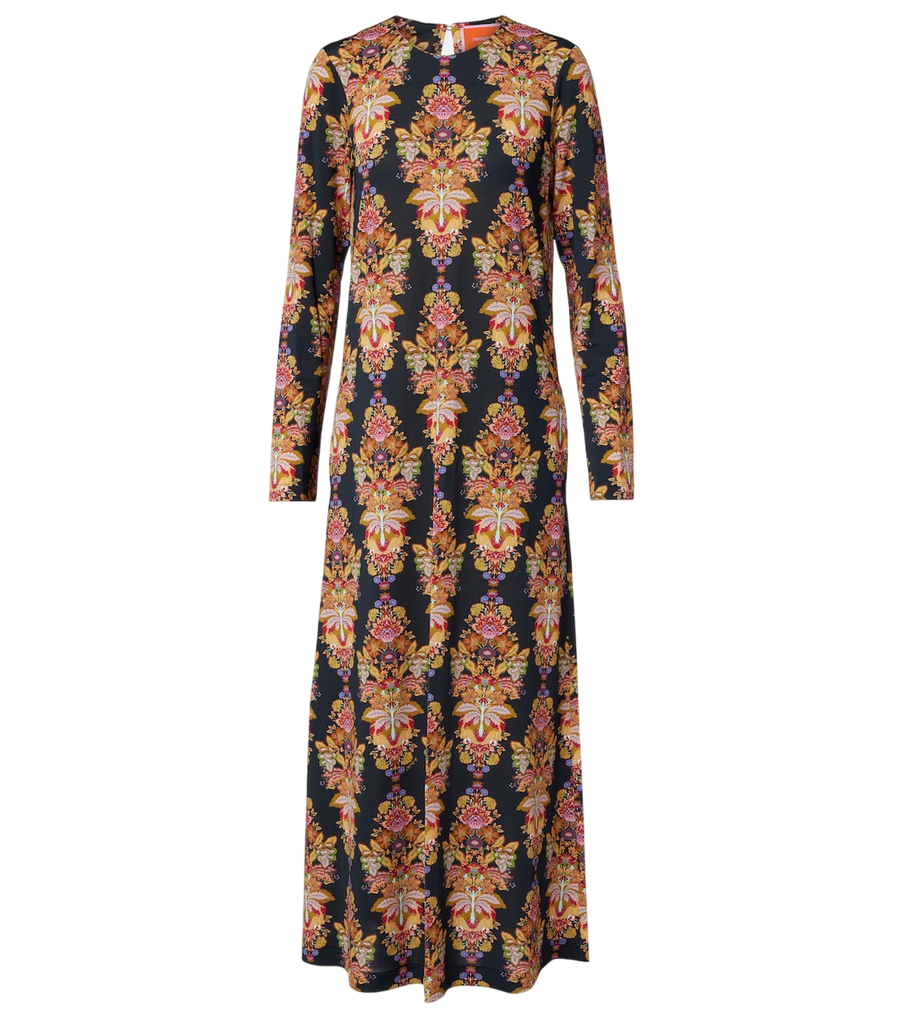 Robe longue en jersey imprimé La DoubleJ