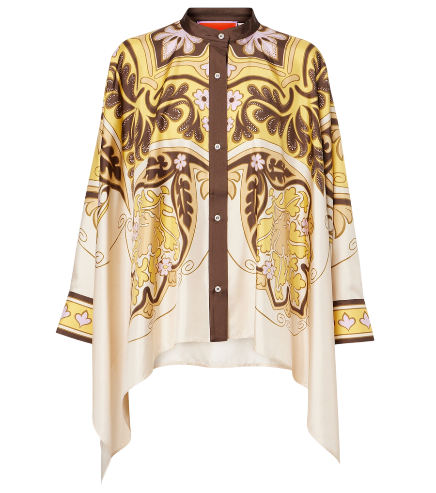 Camisa de seda Spells Placée de La DoubleJ