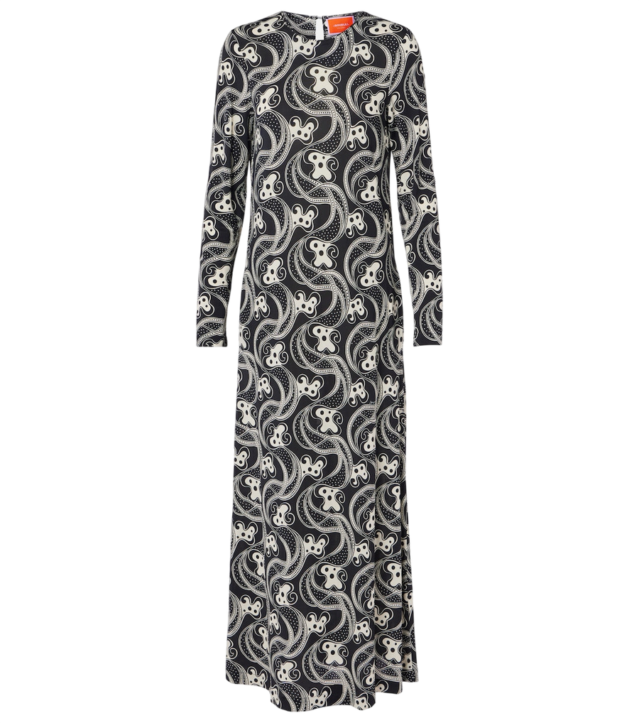 Robe longue en jersey imprimé La DoubleJ Swing