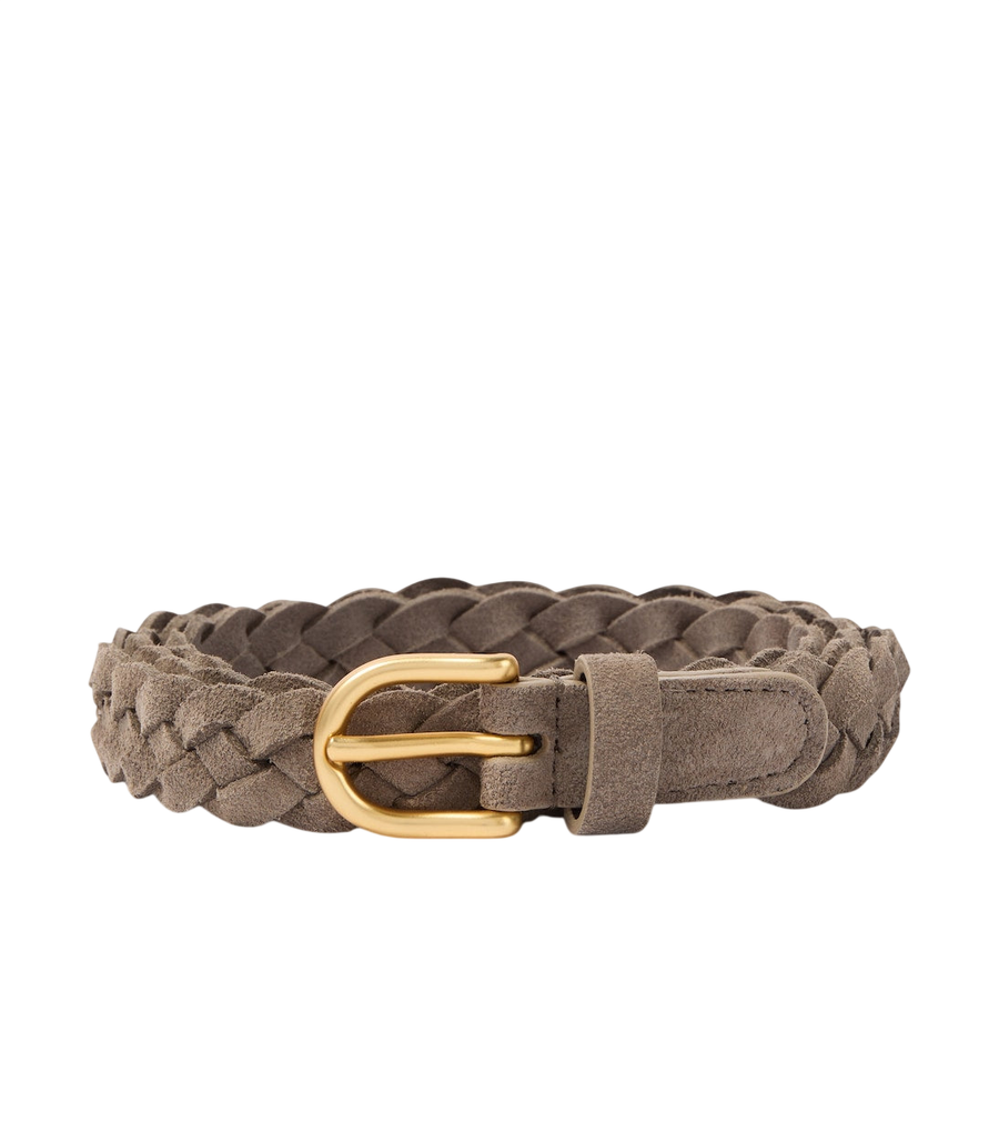 Lardini Braided suede belt