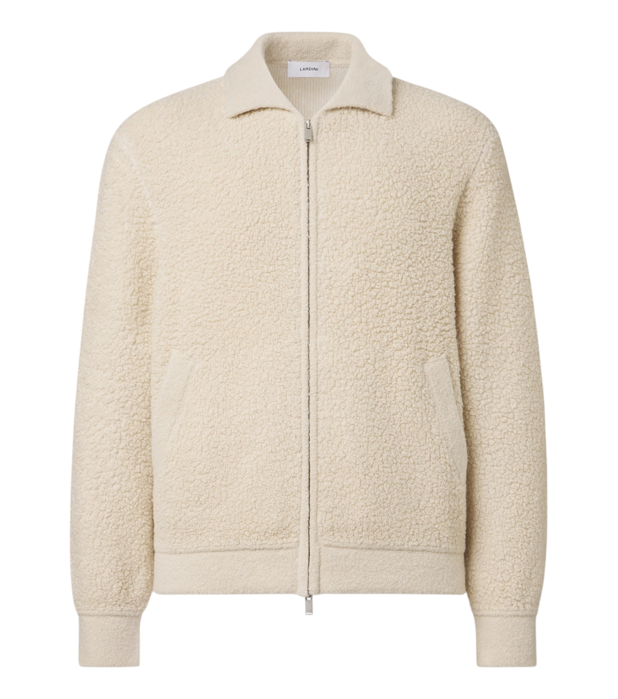 Lardini Teddy wool-blend jacket
