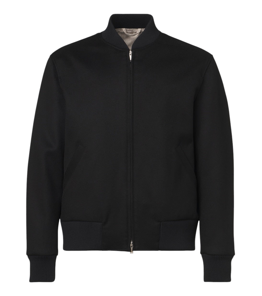 Lardini Virgin wool bomber jacket