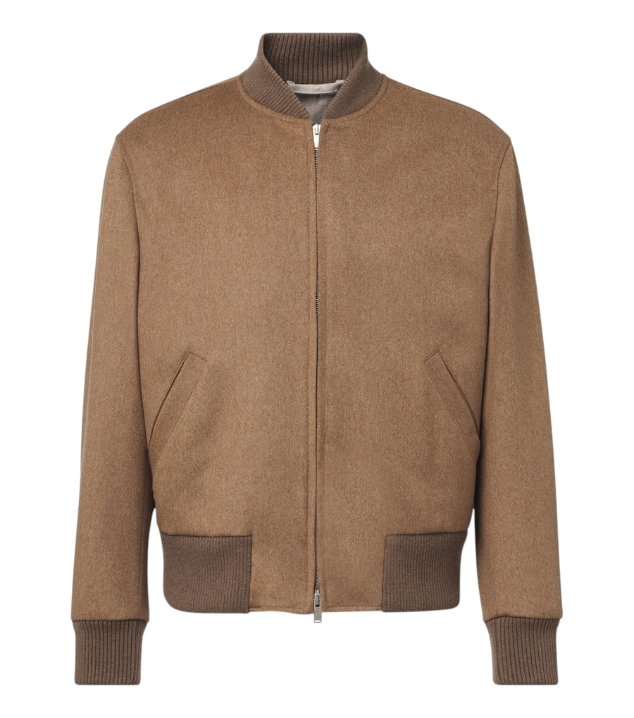 Lardini Virgin wool bomber jacket