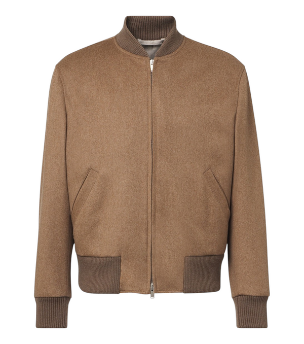 Lardini Virgin wool bomber jacket