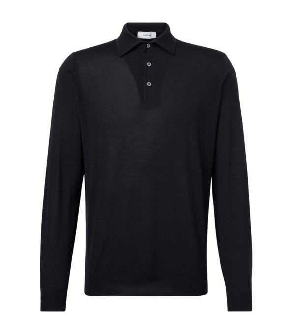 Lardini Virgin wool polo sweater