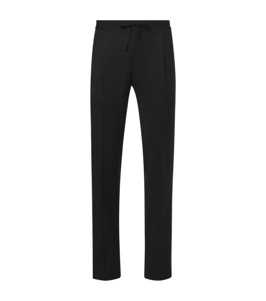 Lardini Virgin wool tapered pants