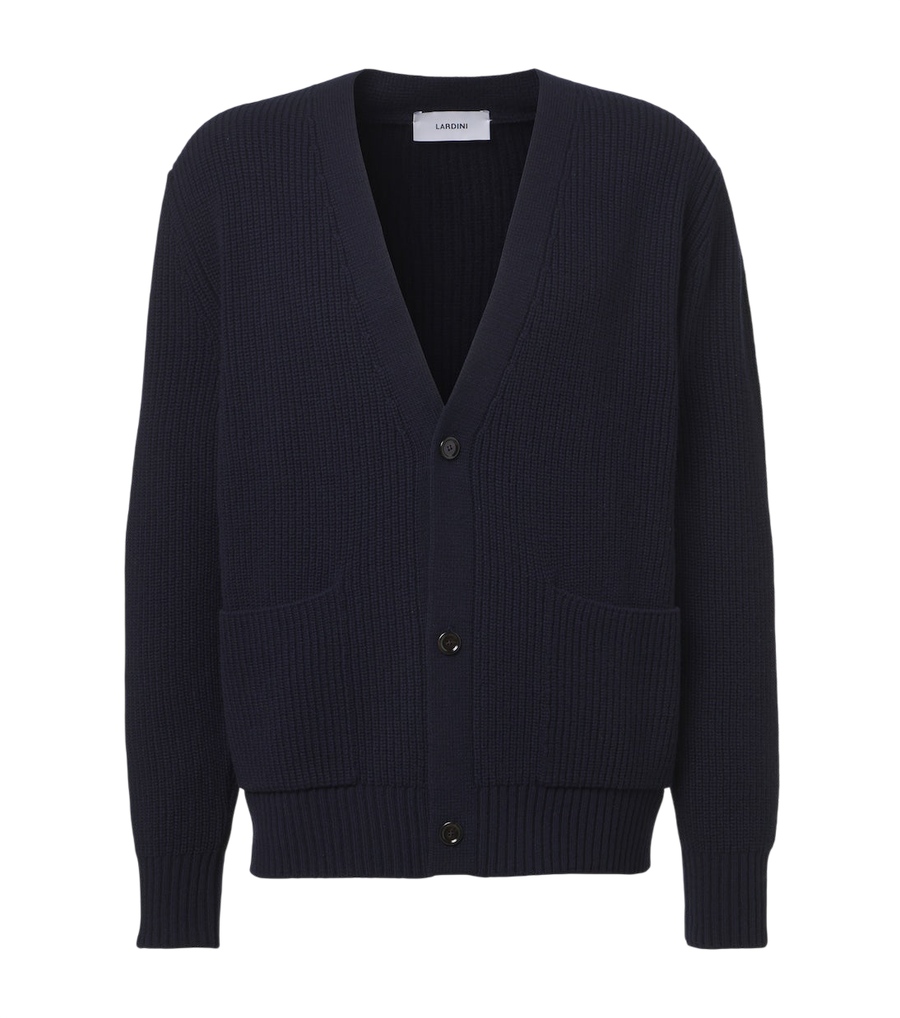 Lardini Wool and cashmere cardigan
