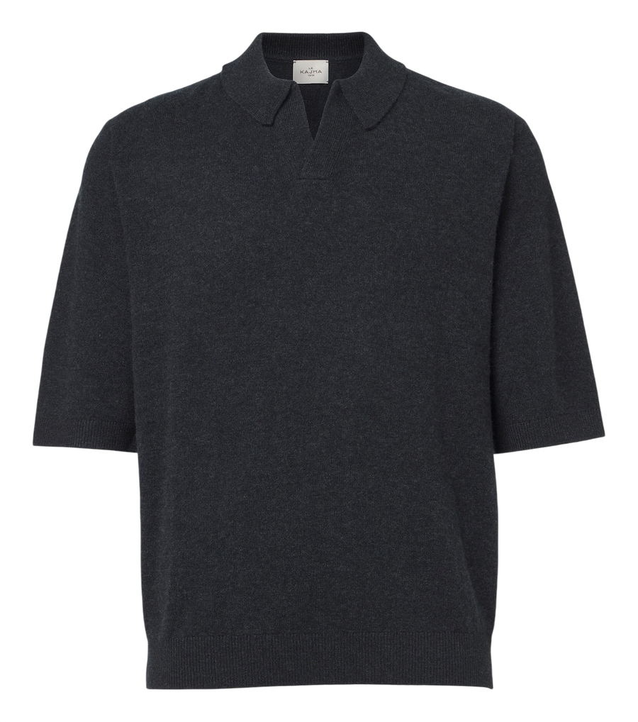 Le Kasha Bale cashmere polo sweater