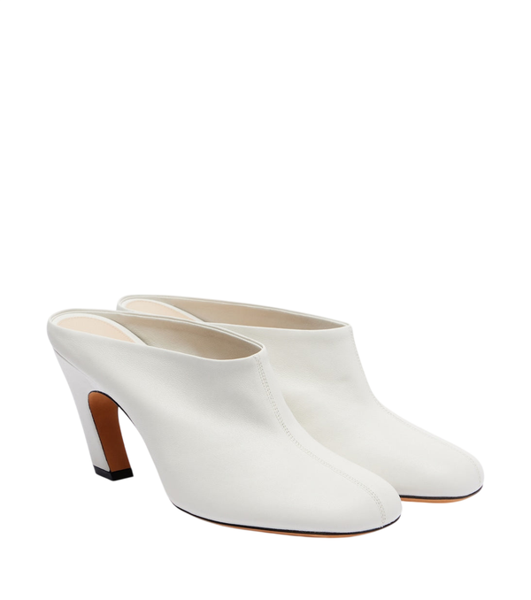 Le Monde Béryl Mica leather mules