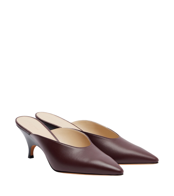 Le Monde Béryl Petra leather mules