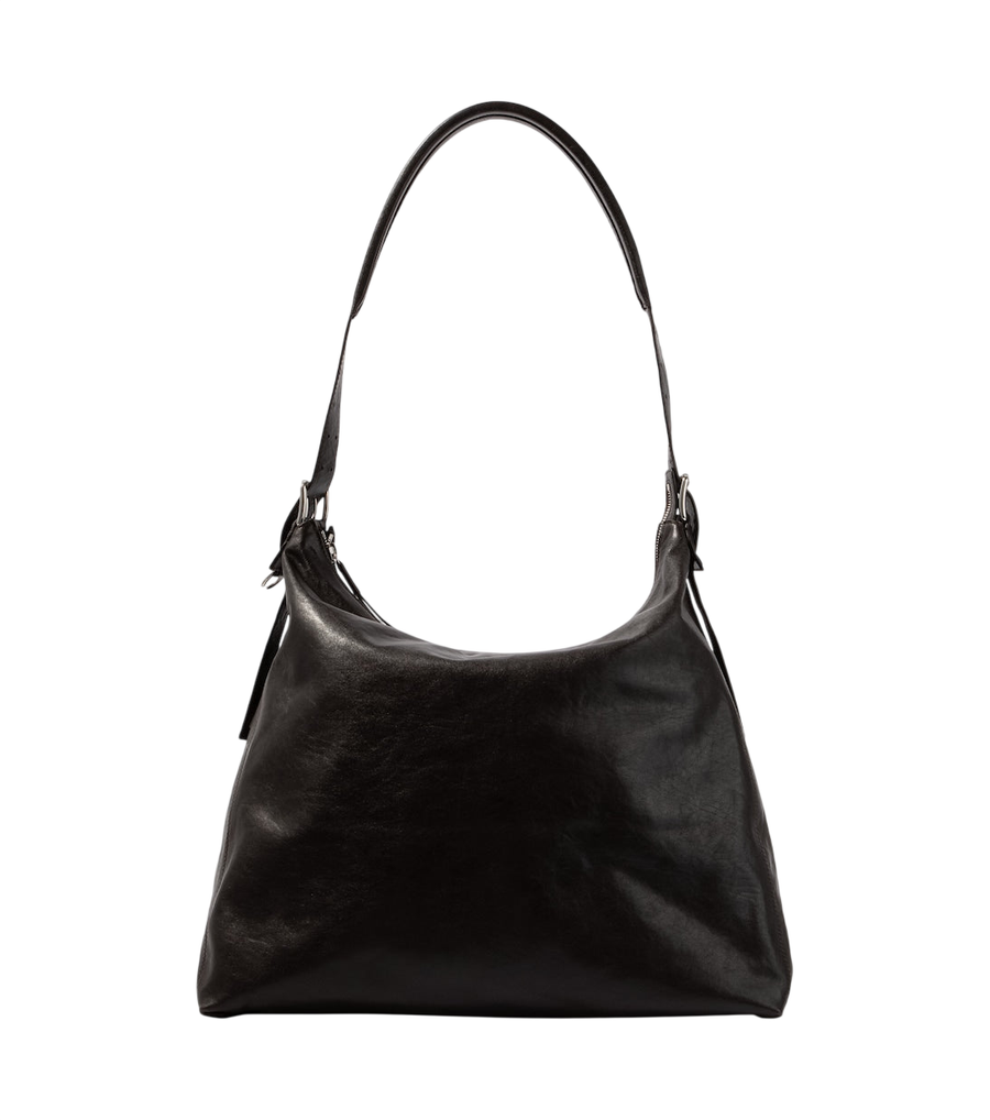 Lemaire Belted leather shoulder bag