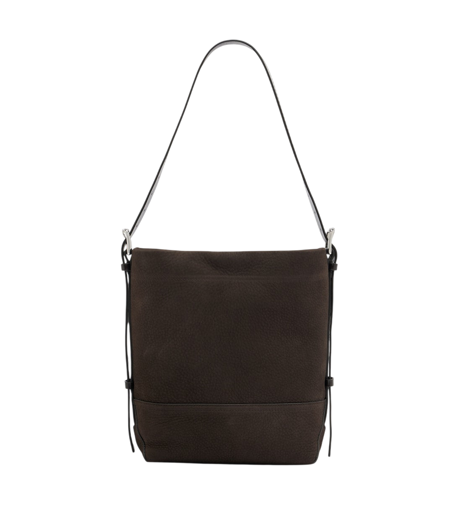 Lemaire Belted Medium leather tote bag
