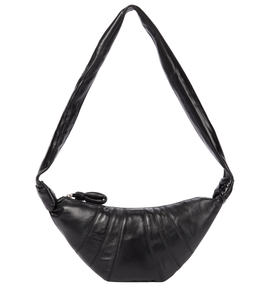 Lemaire Croissant Small leather shoulder bag