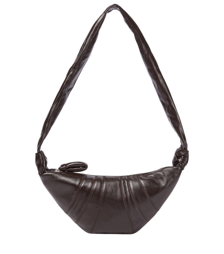 Lemaire Croissant Small leather shoulder bag