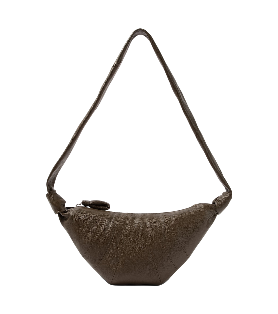 Lemaire Croissant Small leather shoulder bag