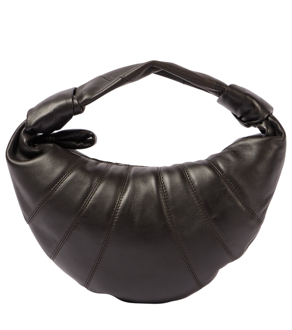 Lemaire Fortune Croissant Mini leather top-handle bag