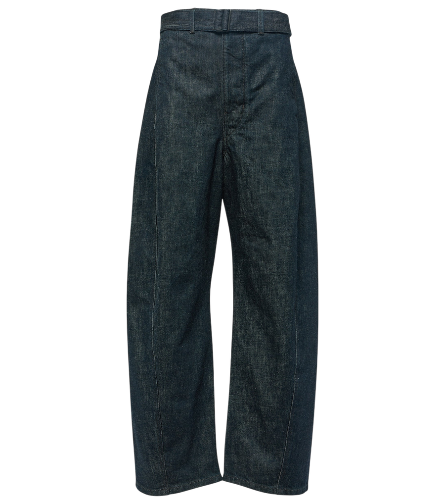 Lemaire Jeans dal taglio barrel a vita alta
