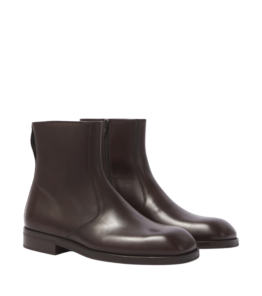 Lemaire Leather ankle boots