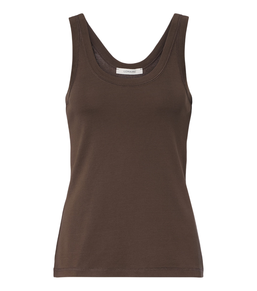 Lemaire RIbbed-knit cotton tank top