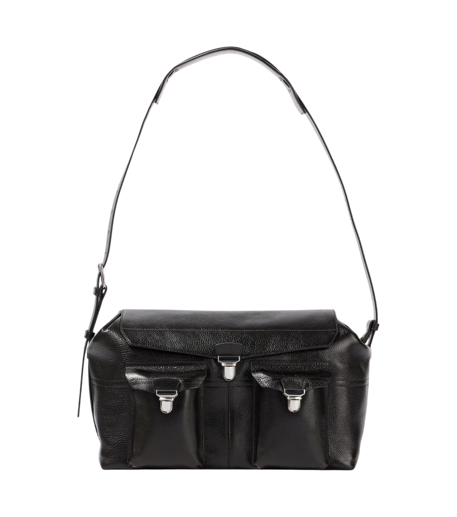 Lemaire Week-end Gear leather shoulder bag