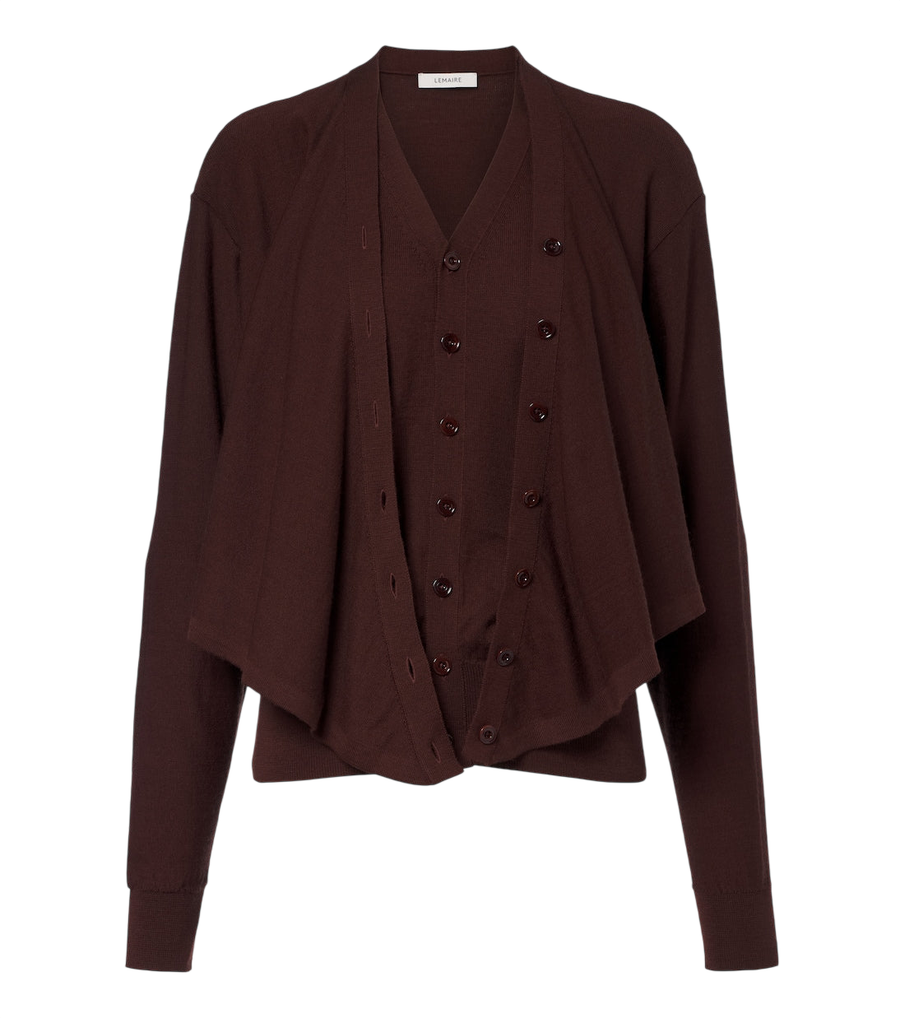 Lemaire Wool-blend cardigan