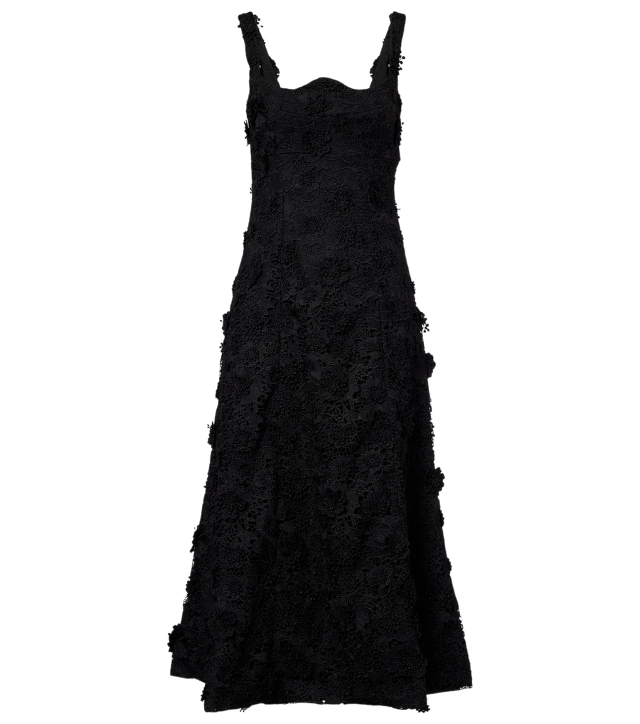Robe de cocktail Leo Lin en dentelle Odette