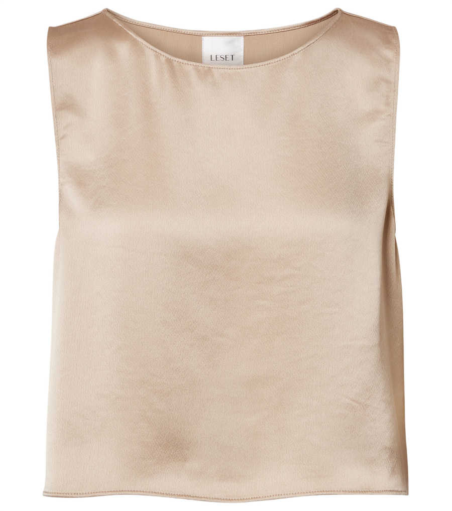 Haut en satin Barb Leset